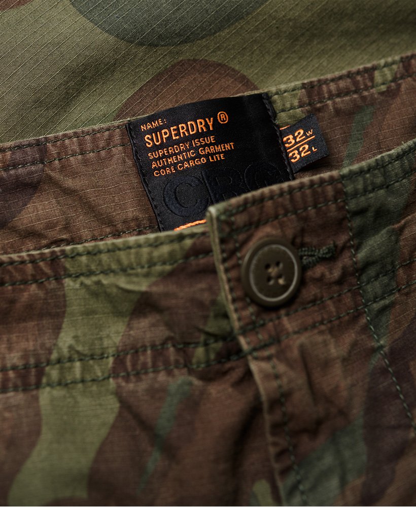 Men's Ripstop Parachute Pants in Patched Forest Camo | Superdry CA-EN