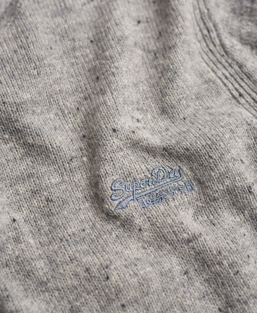 Mens - Super Spinnaker Knit in Grey | Superdry UK