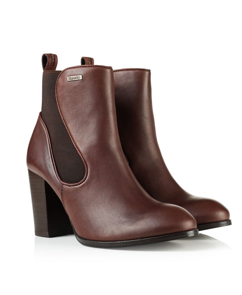 Womens - Fleur Leather Chelsea Boots in 