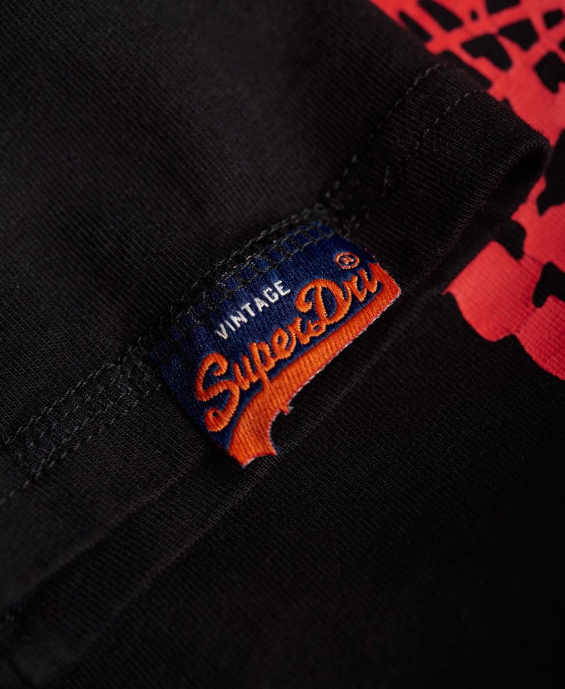 Mens - Tigers Gym Class T-shirt in Black | Superdry