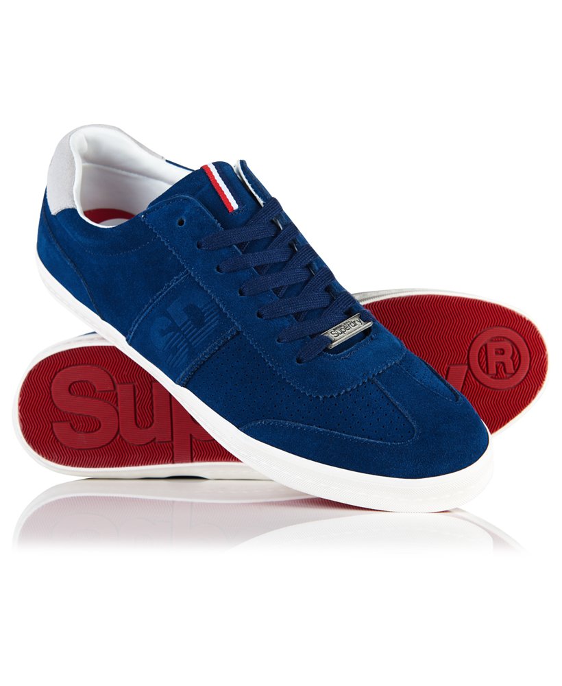 superdry vintage court trainers