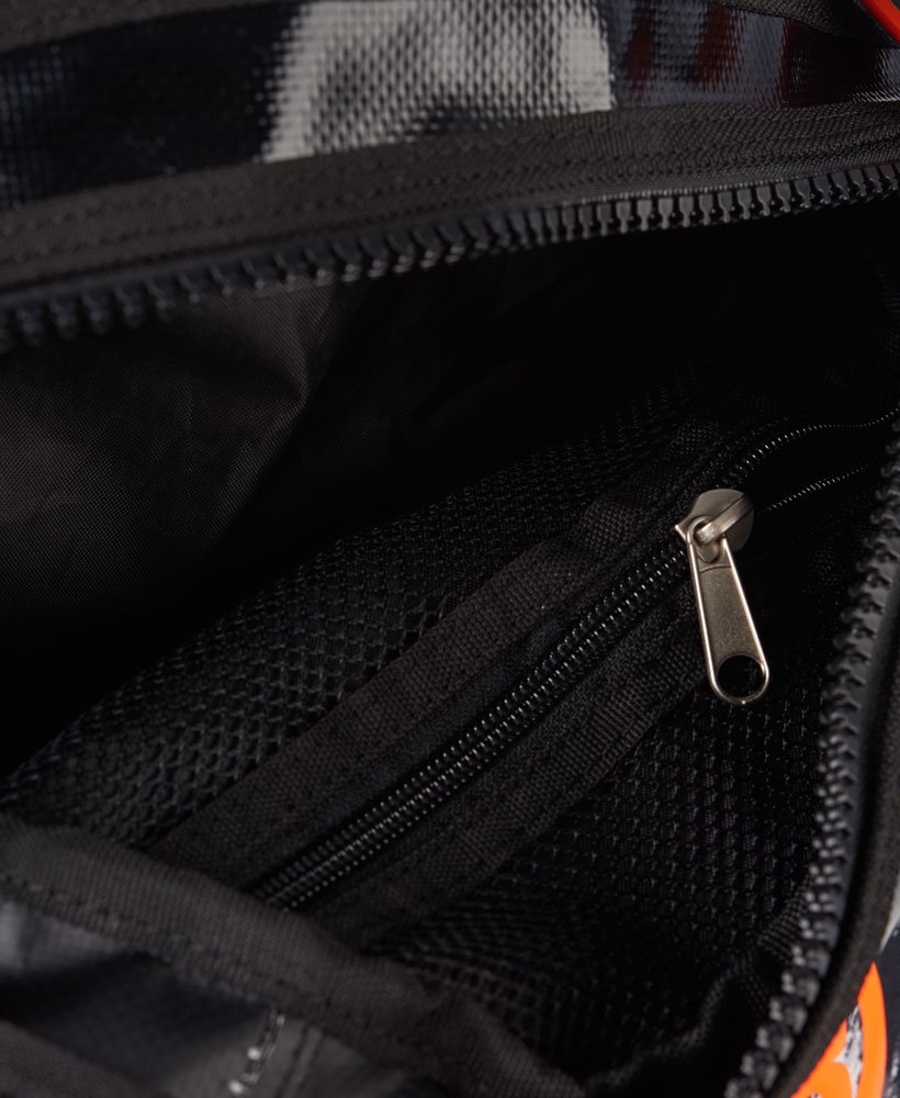 Mens - Super Black Backpack in Photo Black | Superdry