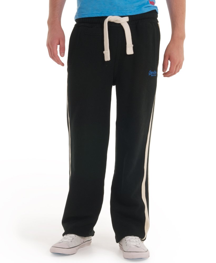 Mens - Fives Straight Joggers in Vintage Black | Superdry