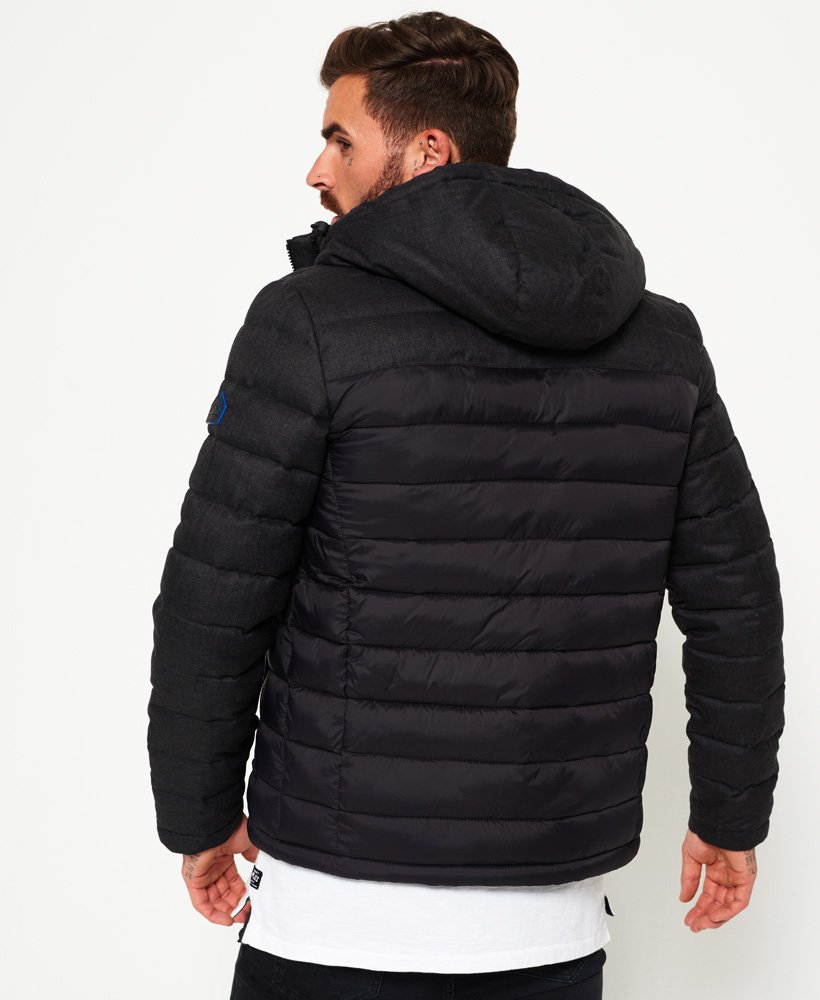 Superdry Fuji Mix Double Zip Hooded Jacket - Men's Mens Jackets