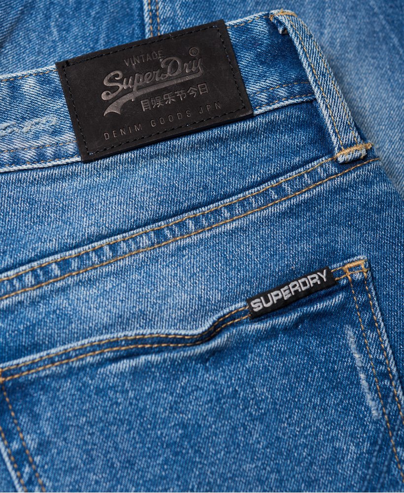 Mens - Skinny Jeans in Basin Blue | Superdry