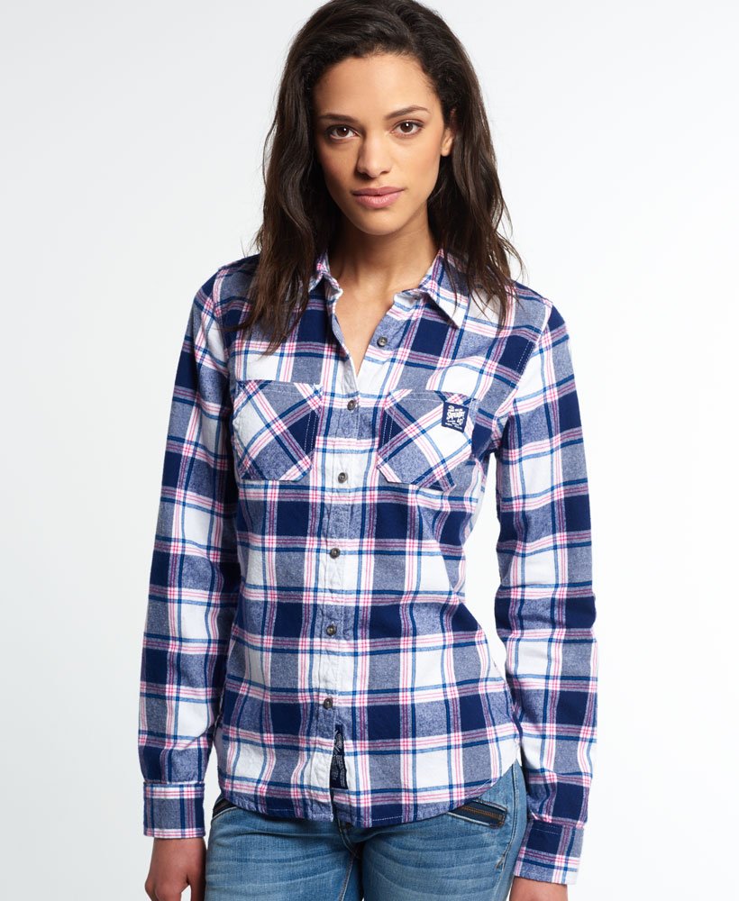 ei mate ontrouw Superdry Lumberjack Twill Shirt - Women's Womens Shirts