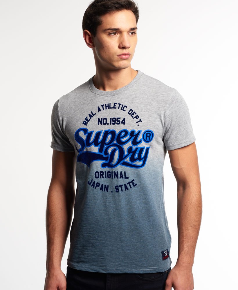 Men\'s Original Japan State T-shirt in Grey Marl | Superdry US