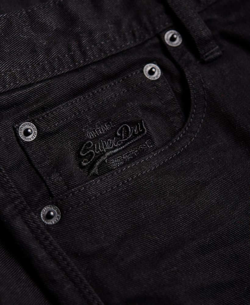 Mens - Corporal Slim Jeans in Black Ink | Superdry UK