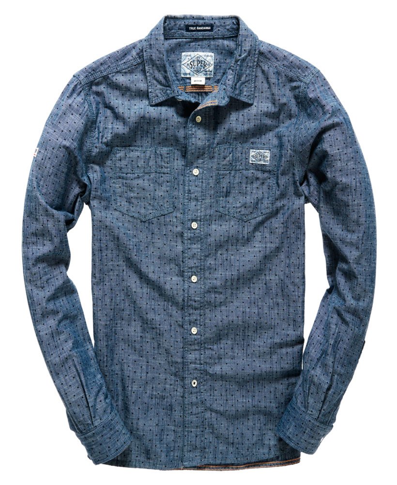 Superdry Seattle Slub Shirt Men's Shirts