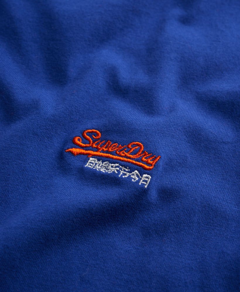 Mens - Embroidered T-shirt in Surf Blue | Superdry