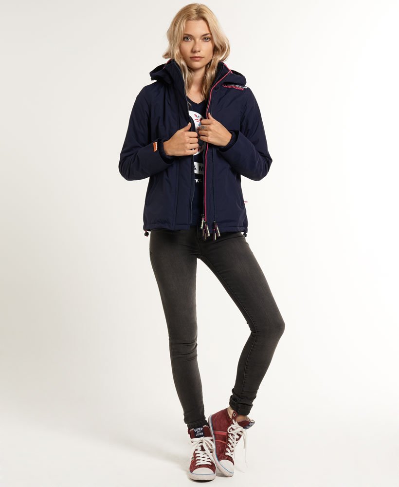 Superdry Ladies Artic Windcheater Punk Pink - Red Rae Town & Country