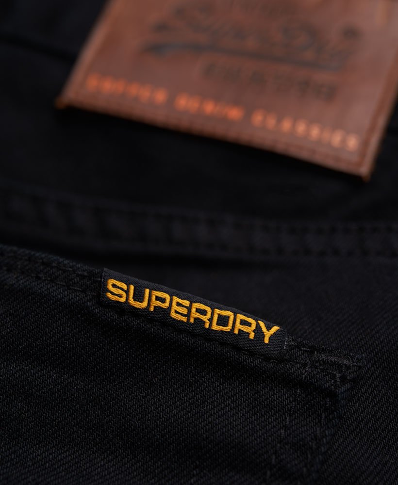 Mens - Copperfill Loose Jeans in Onyx Raw | Superdry UK