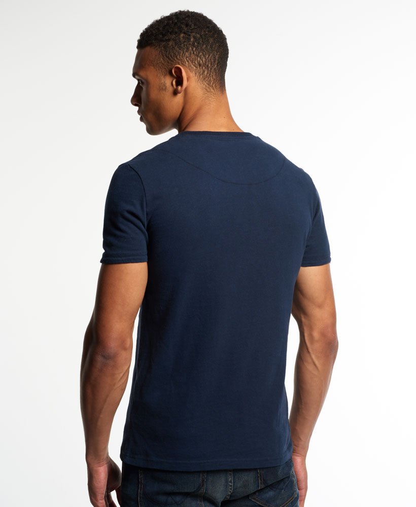 Mens - Premium Denim T-shirt in Navy | Superdry