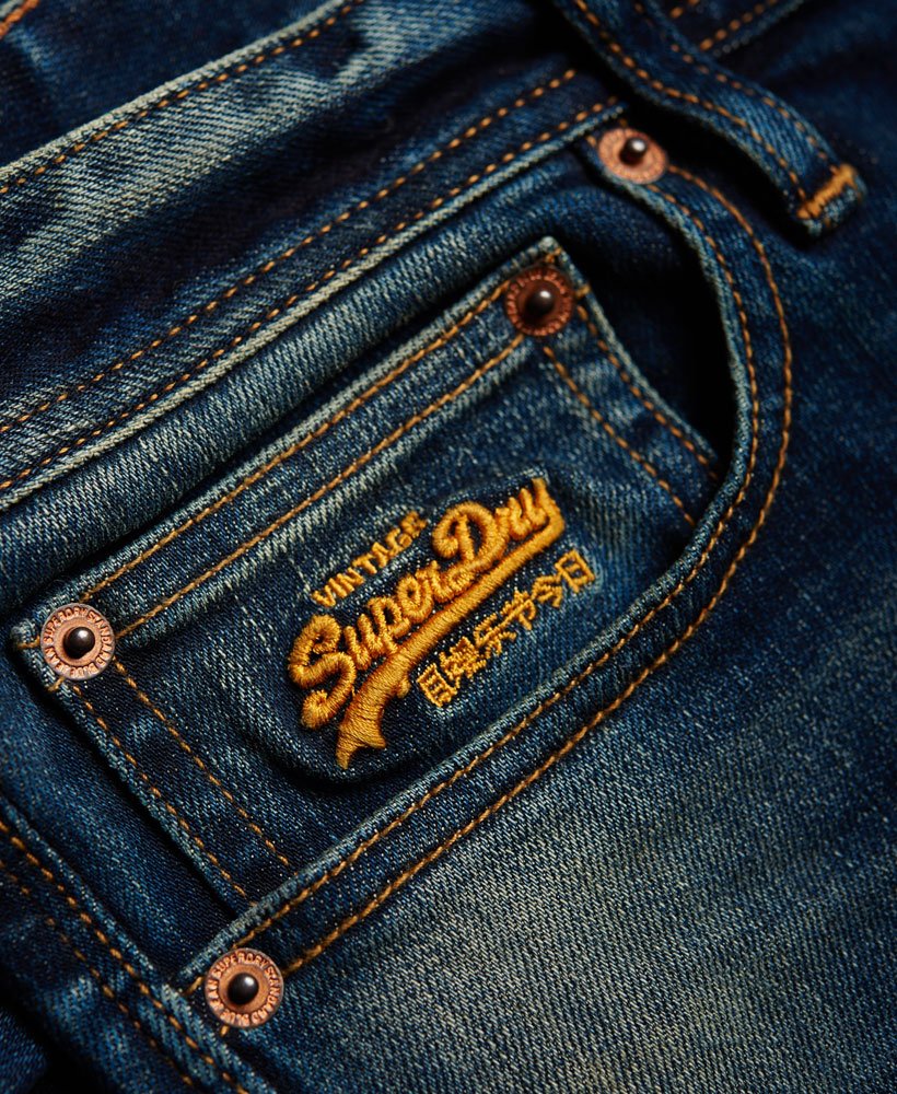Mens - Officer Jeans in Antique Vintage | Superdry UK