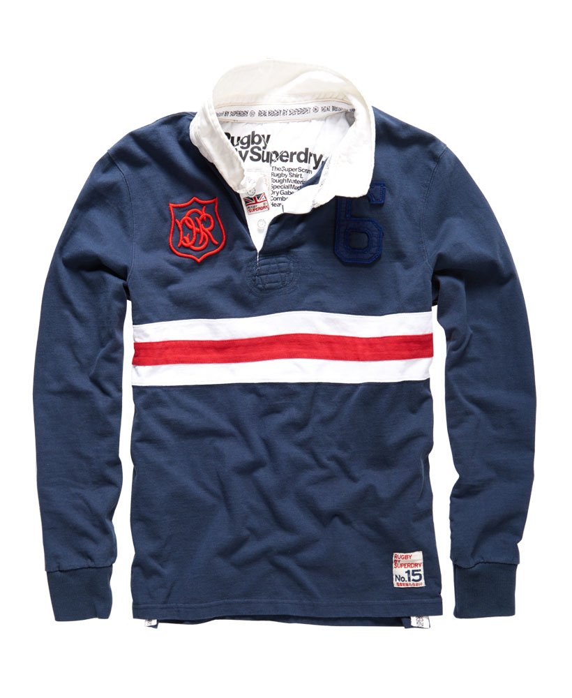 Superdry Super Scrum Rugby Shirt Men's Tops