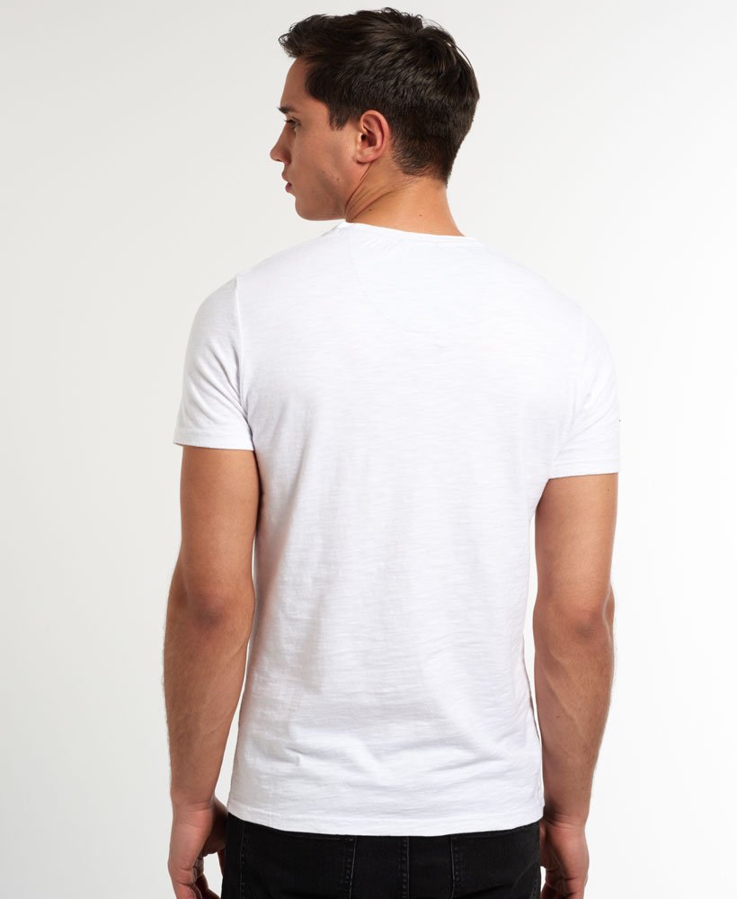 Mens - Festival Pocket T-Shirt in White | Superdry UK