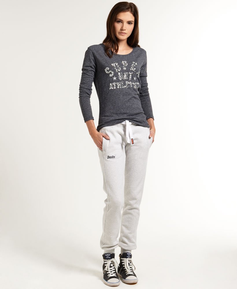 Women's - Slim Fit Joggers in Ice Marl