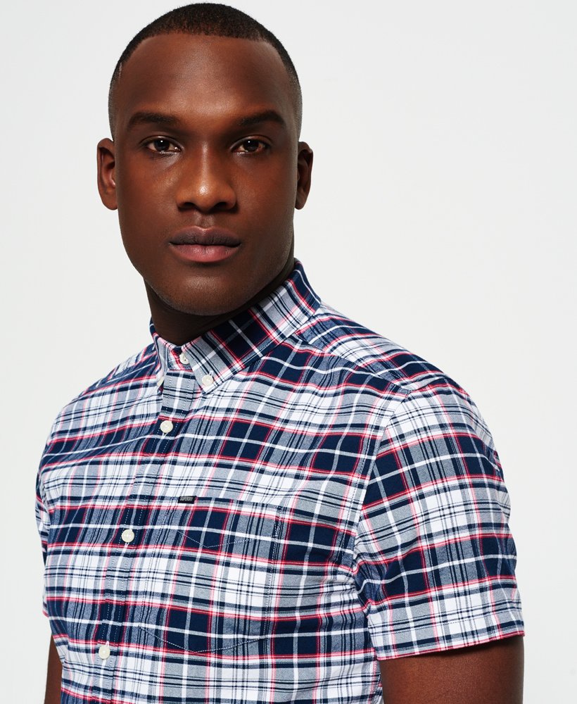 Men's - Ultimate University Oxford Shirt in Faculty White Check ...