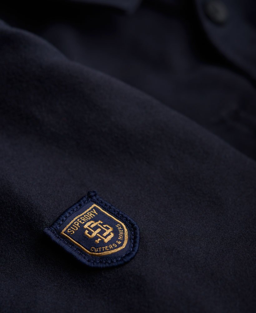 Mens - Ultimate Moleskin Shirt in Nocturne Navy | Superdry