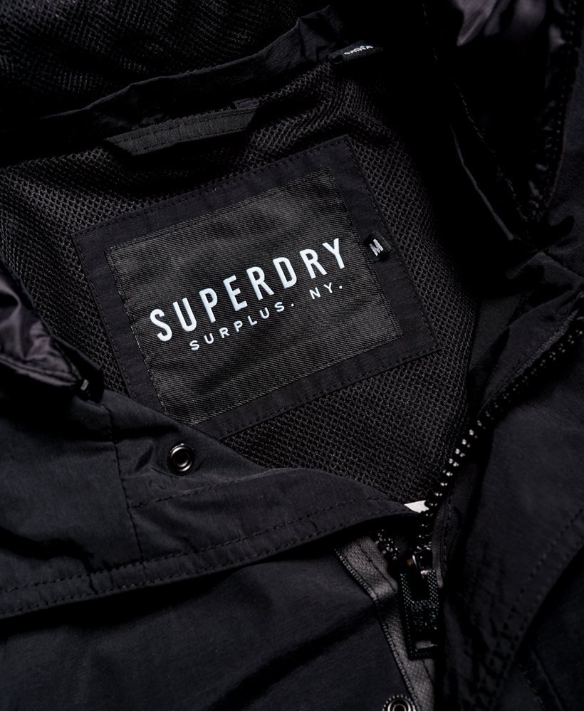 Mens - Surplus Goods Lite Parka in Black | Superdry
