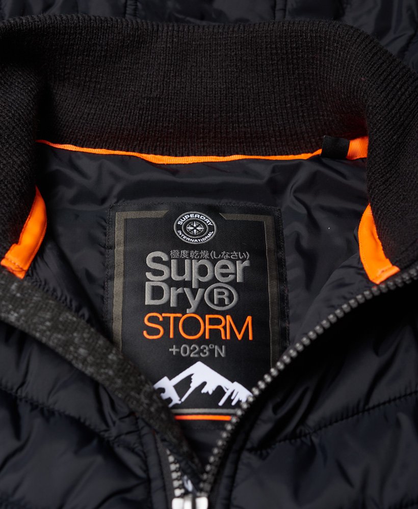 Superdry storm hybrid gritty on sale black