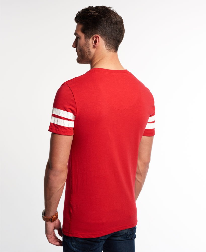 Mens - Big Number T-shirt in Red | Superdry