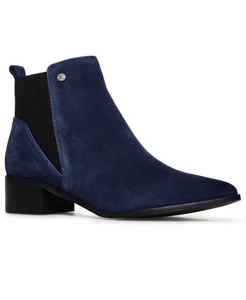 navy blue chelsea boots womens