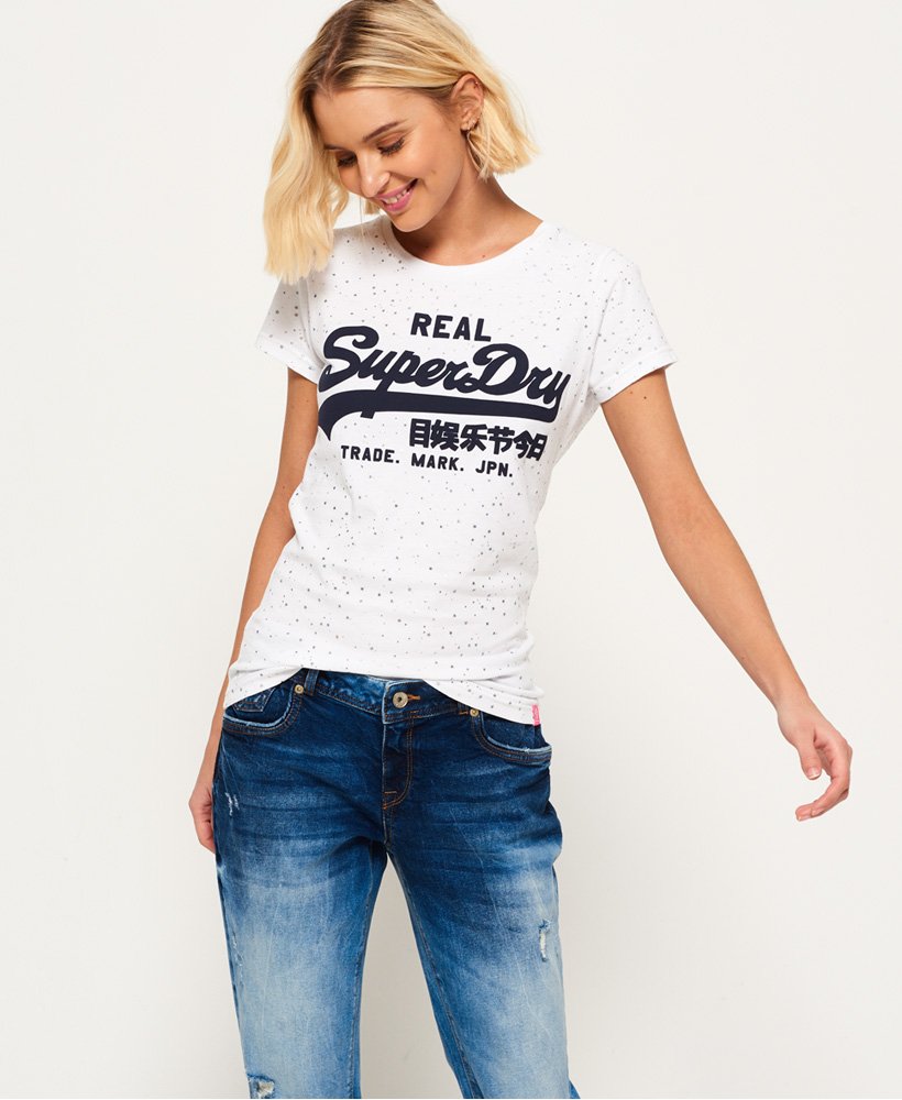 Superdry Vintage Logo Star All T-Shirt - Women's T-Shirts