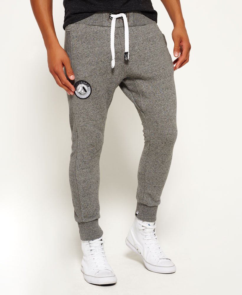 Mens - Master Brand Joggers in Grey | Superdry