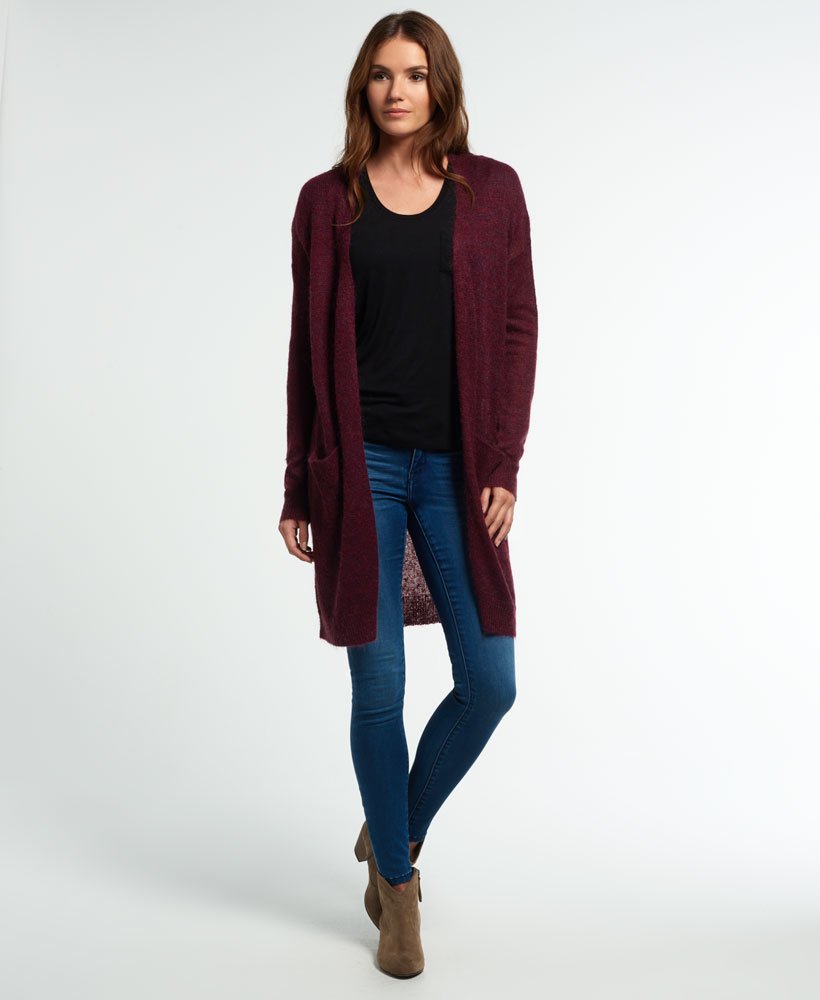 superdry longline gilet