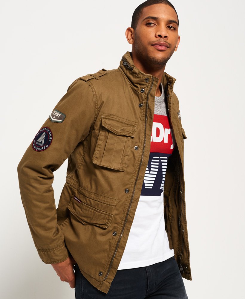 Men's - Rookie Limited Edition Military Jacket in Burnished Olive ...