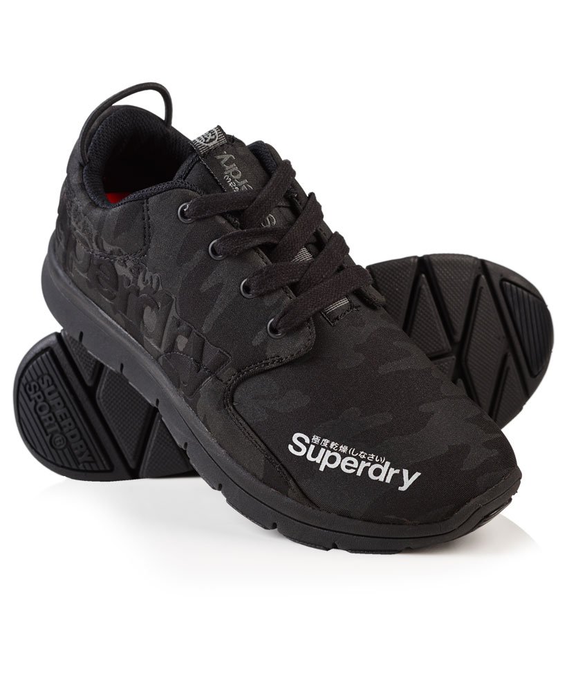 superdry black trainers