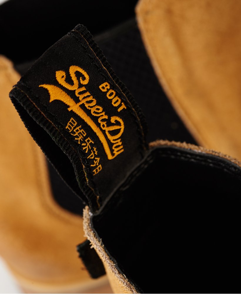 superdry meteora chelsea boots tan