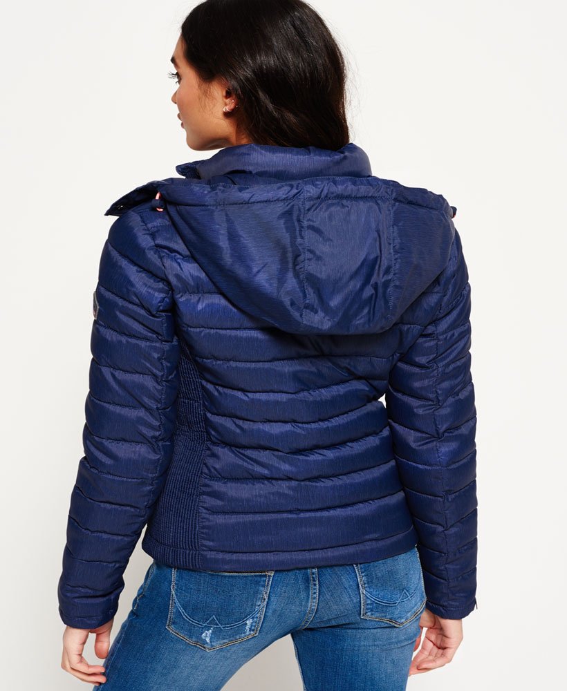 Superdry CA-EN Fuji Slim Double Zip Vest Gilet for Womens