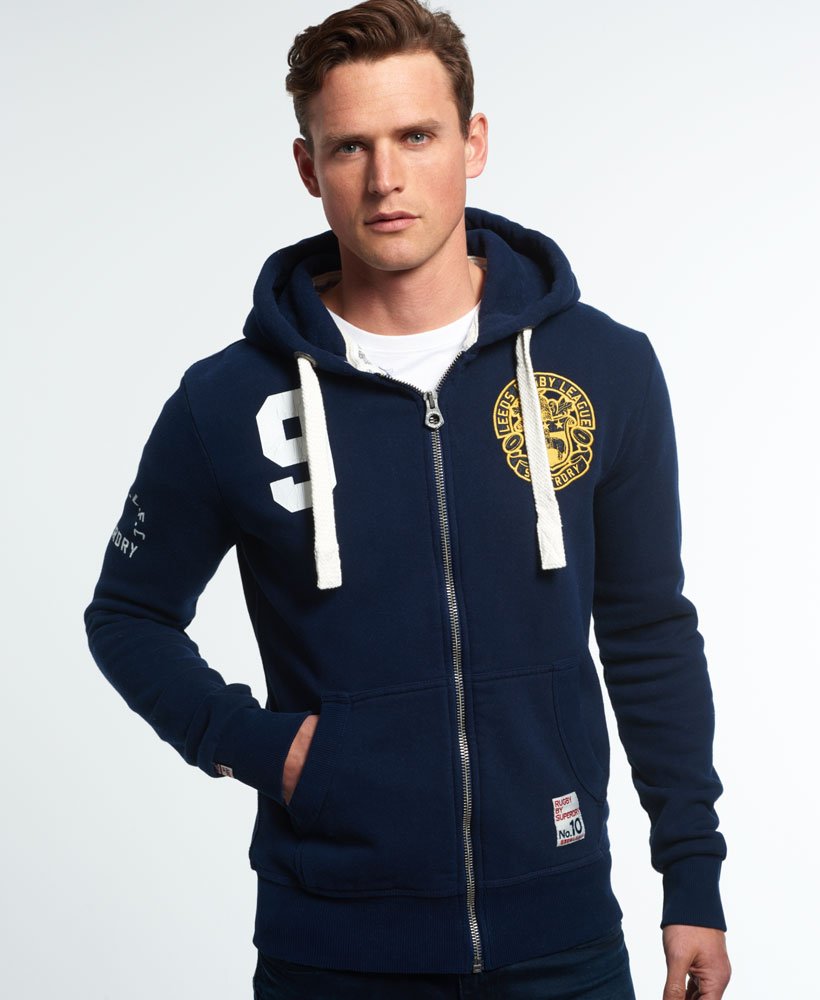 leeds united zip up jacket