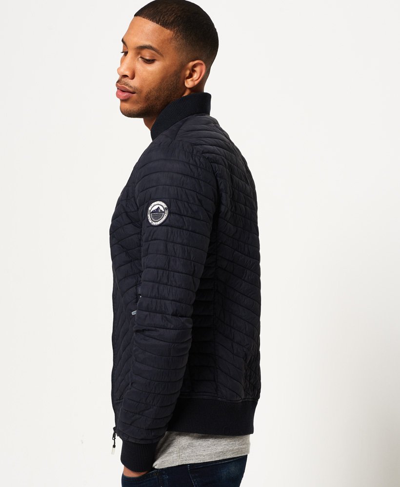 superdry quilted hoodie