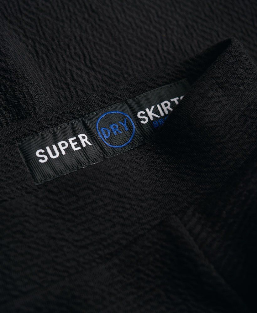 Womens - Christa Jacquard Skater Skirt in Black | Superdry