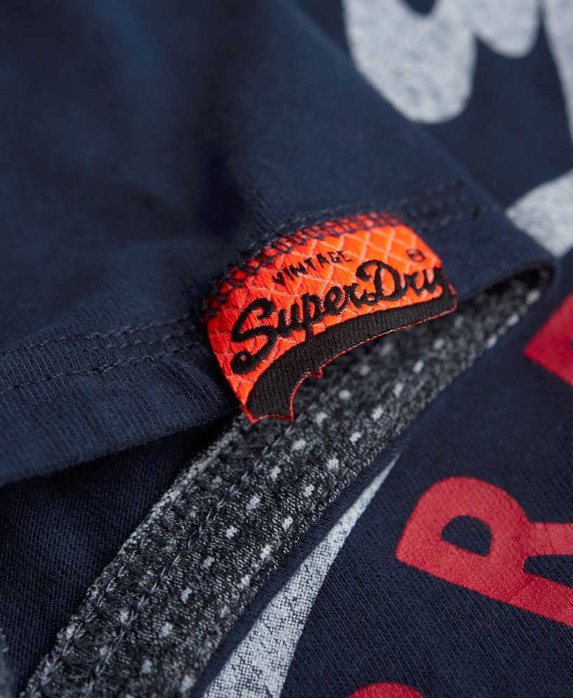 Mens - Premium Denim T-shirt in Navy | Superdry