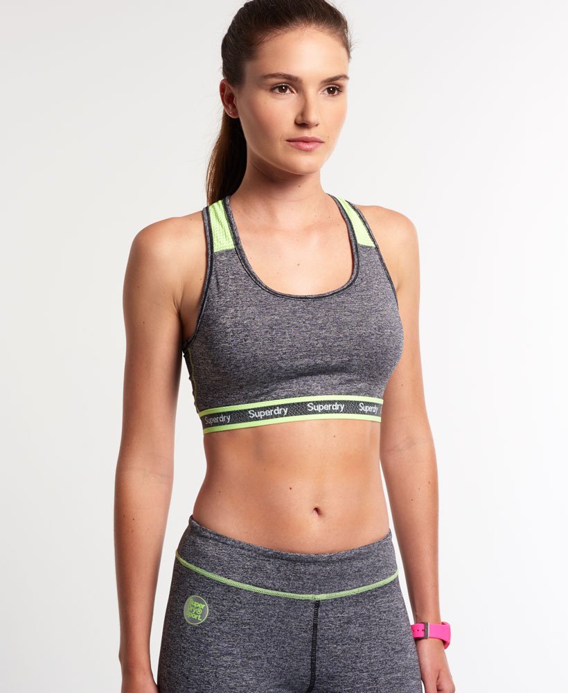 Superdry Gym Sports Bra Womens Sports Tops