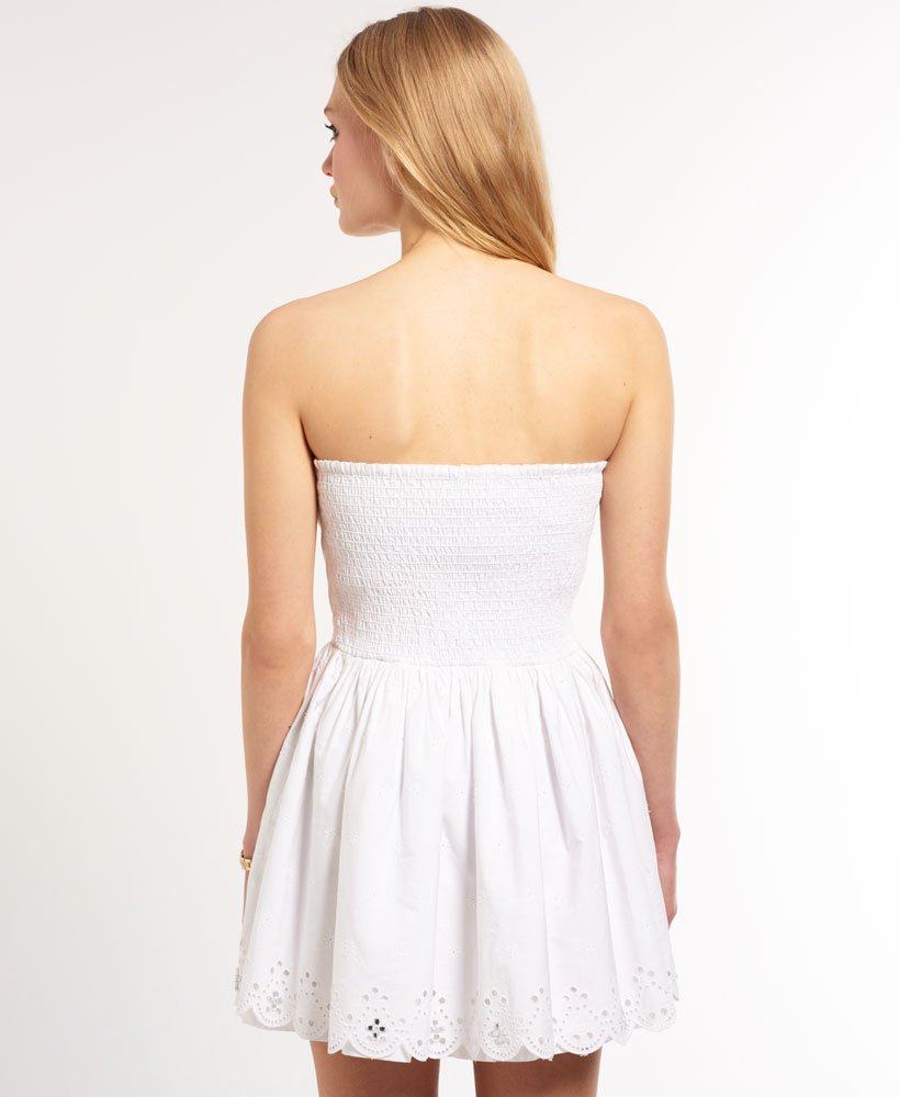 superdry strapless dress