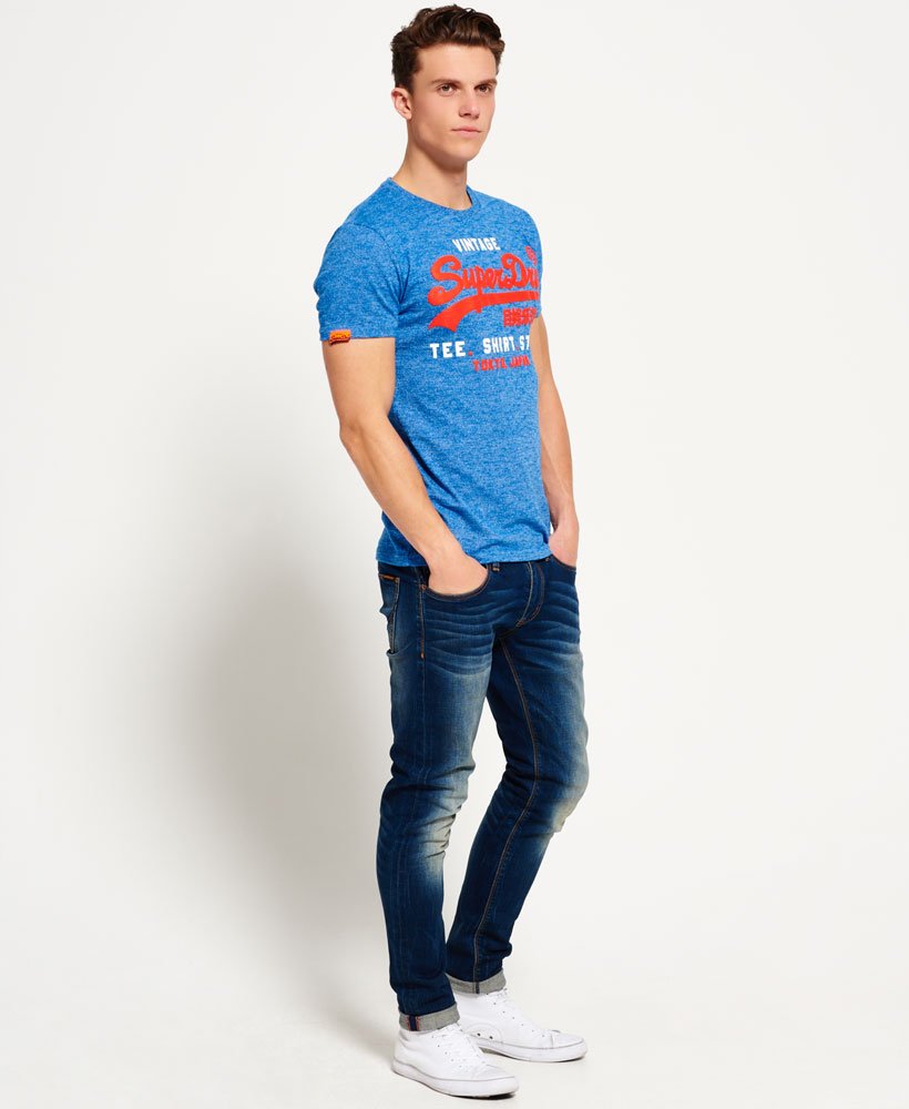 Mens - Shirt Shop T-shirt in Blue | Superdry UK