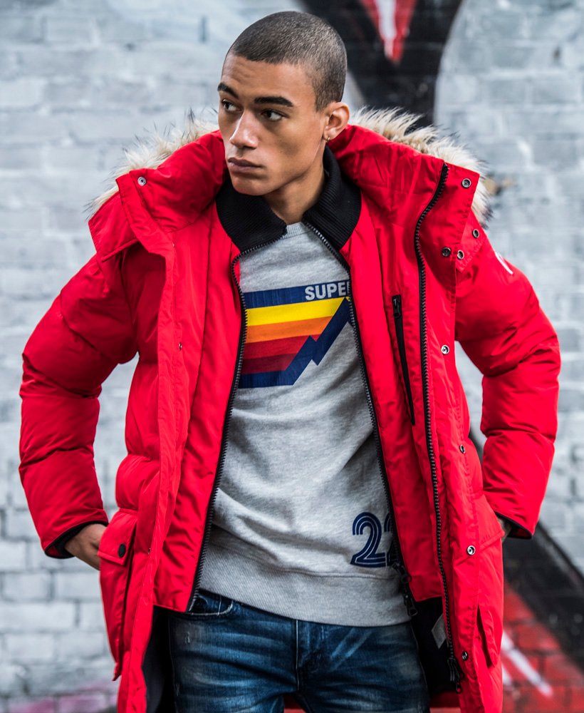 Homme Parka SD Expedition Rouge | Superdry BE-FR