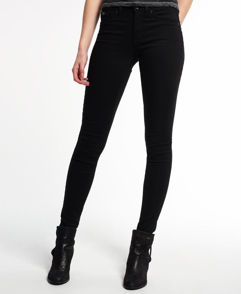 Womens - Alexia Jegging Jeans in Black | Superdry UK