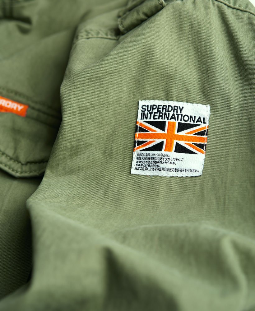 Men's - Rookie Military Jacket in Duty Green | Superdry UK