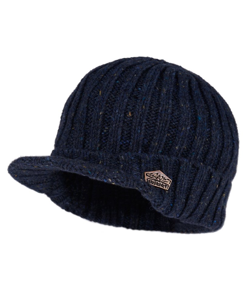 superdry peaked beanie