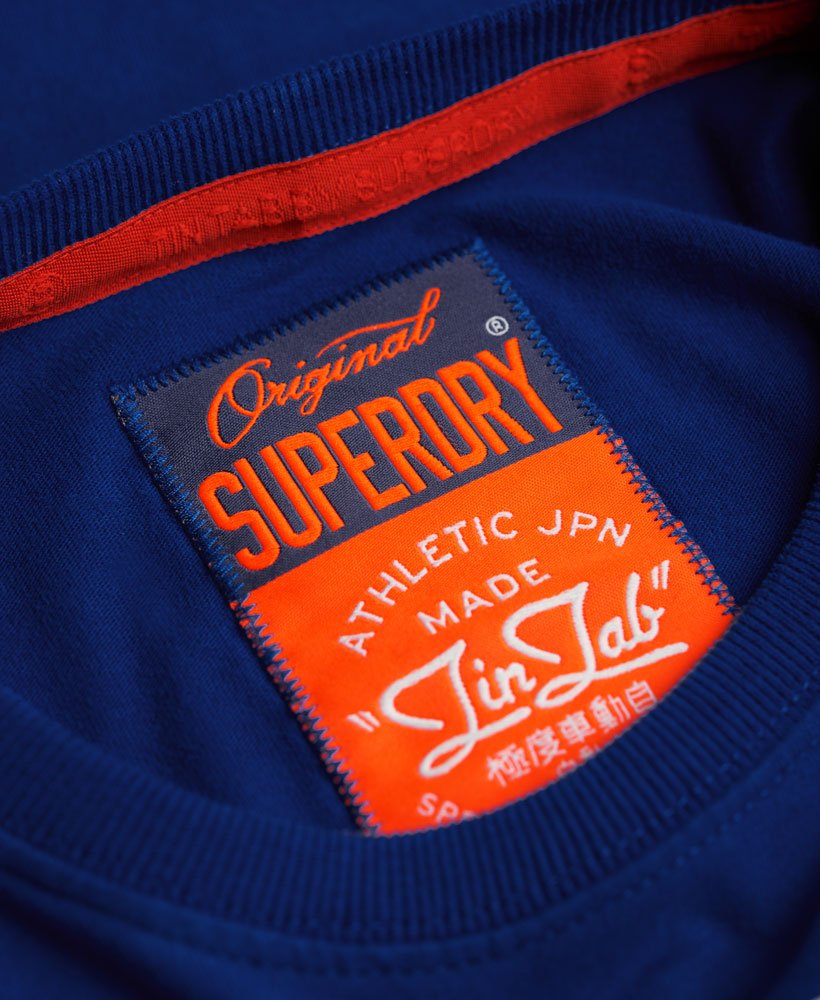 Mens - Hooper Surf T-shirt in Mazarine Blue | Superdry
