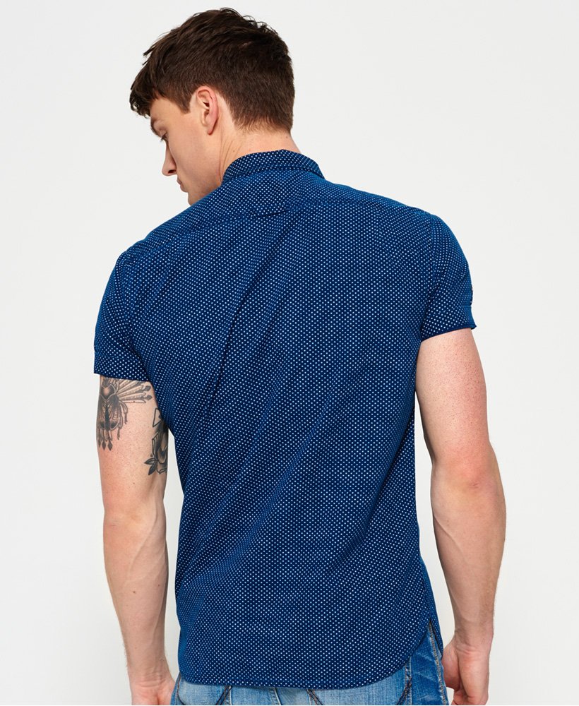 Superdry London Loom kortermet skjorte Herre Sale Shirts Superdry London Loom kortermet skjorte Herre Sale Shirts