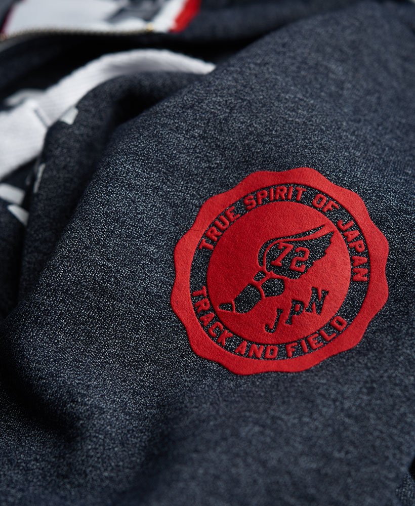 superdry trackster zip hoodie