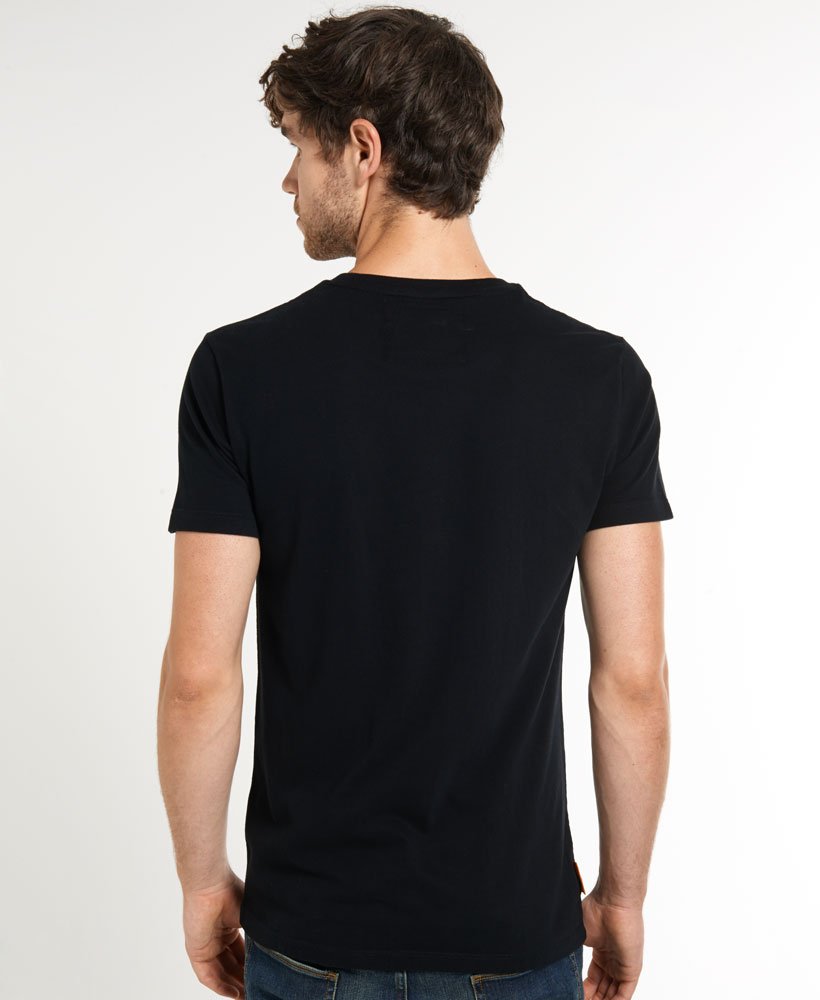 Mens - Vintage T-shirt in Black | Superdry UK