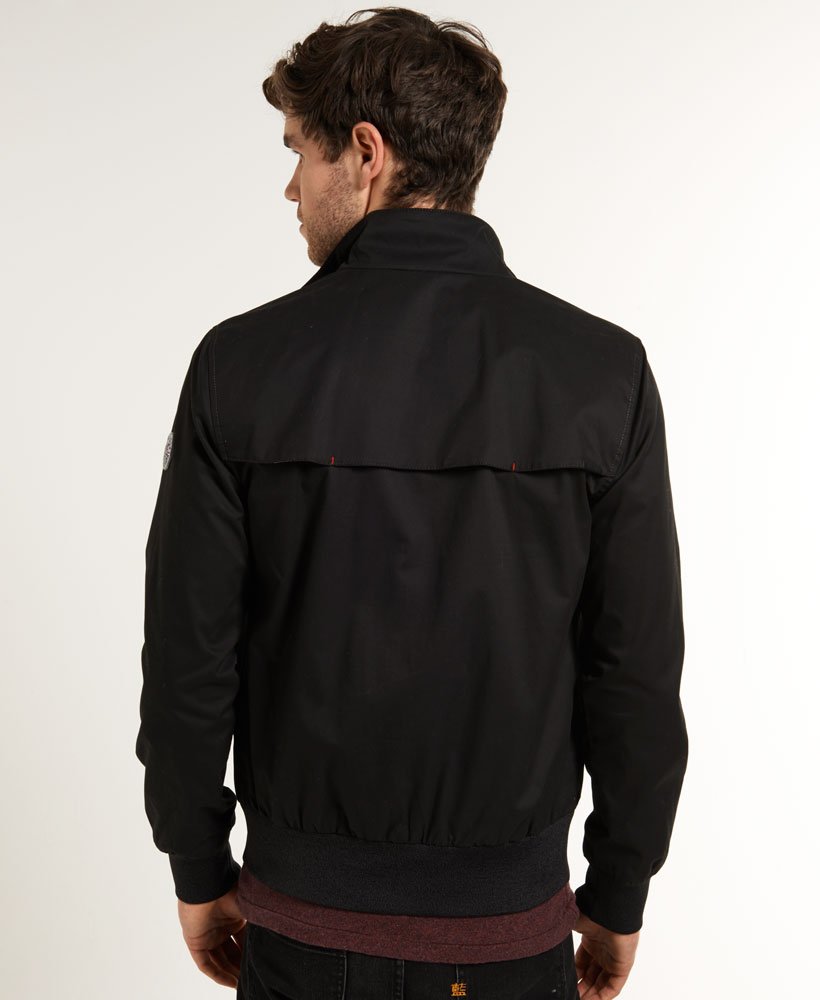 Mens - Longhorn Jacket in Black | Superdry